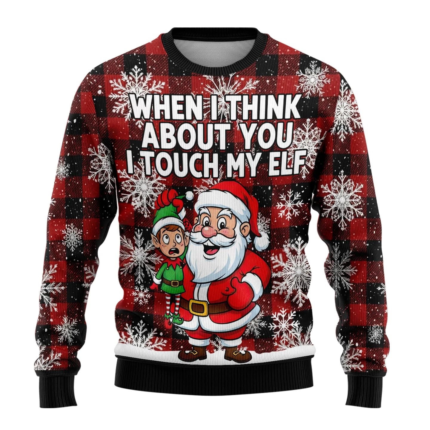 Warme Ugly Xmas Pullover Unisex | Unartiger Weihnachtsmann