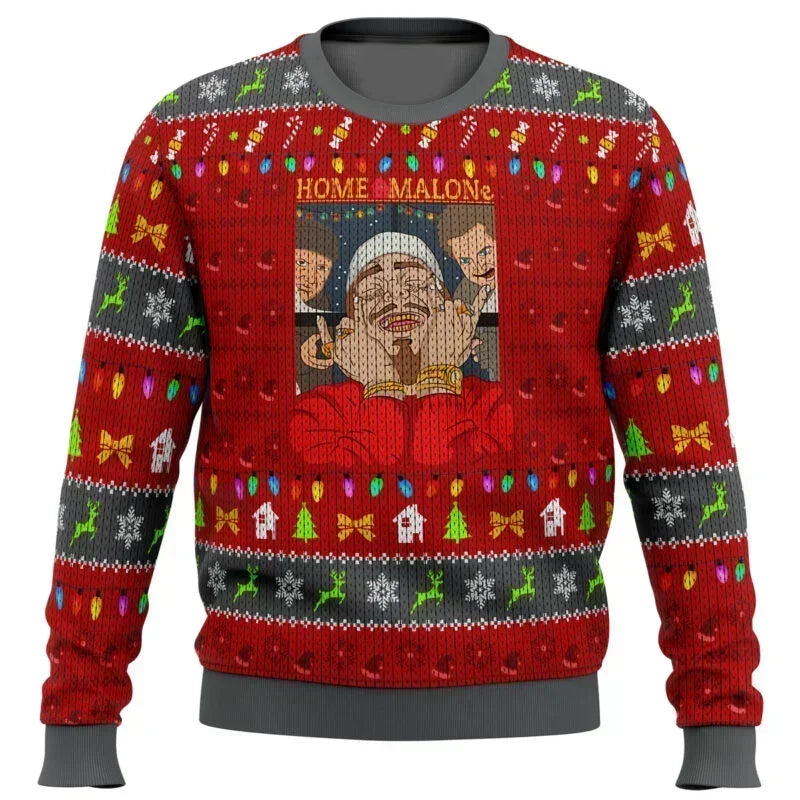 3D Weihnachtspullover Unisex | Lustiger Druck