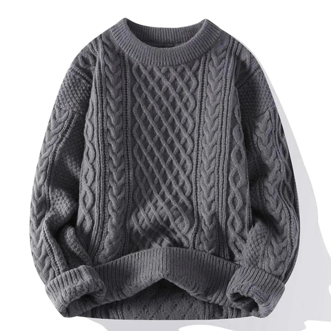 Übergroßer Strickpullover für Herren | Warme