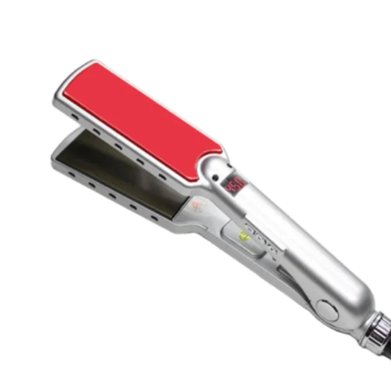 Professioneller Haarglätter mit Breiter Platte und Einstellbarer Temperatur