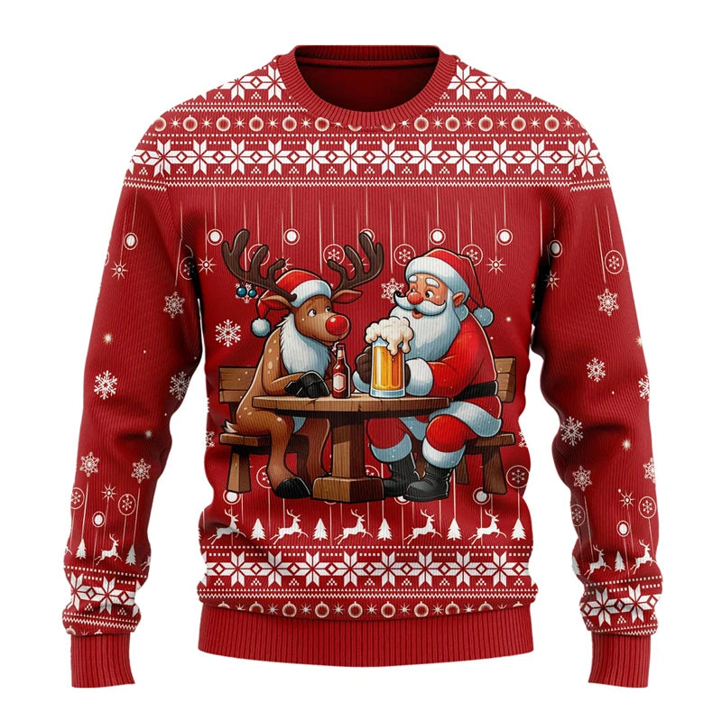 Winter Ugly Xmas Pullover Unisex | Bier Drucken