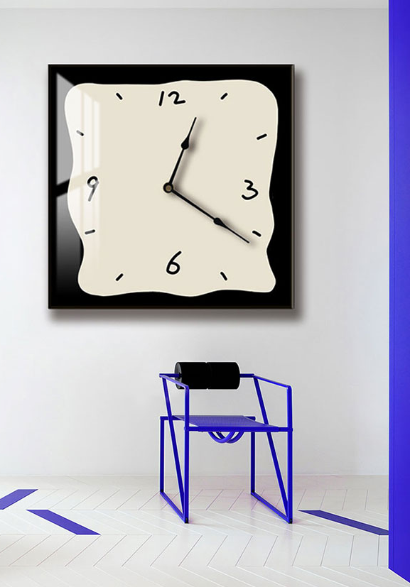 Moderne Kunst Wohnkultur Wanduhr