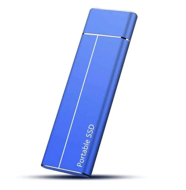 Tragbares Externes SSD-Speichergerät im Schlanken Design
