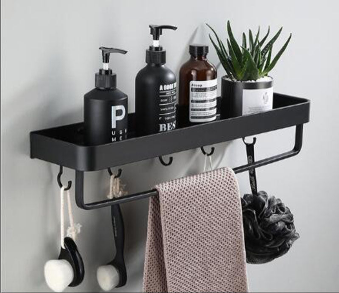 Badezimmer-Duschregal zur Wandmontage
