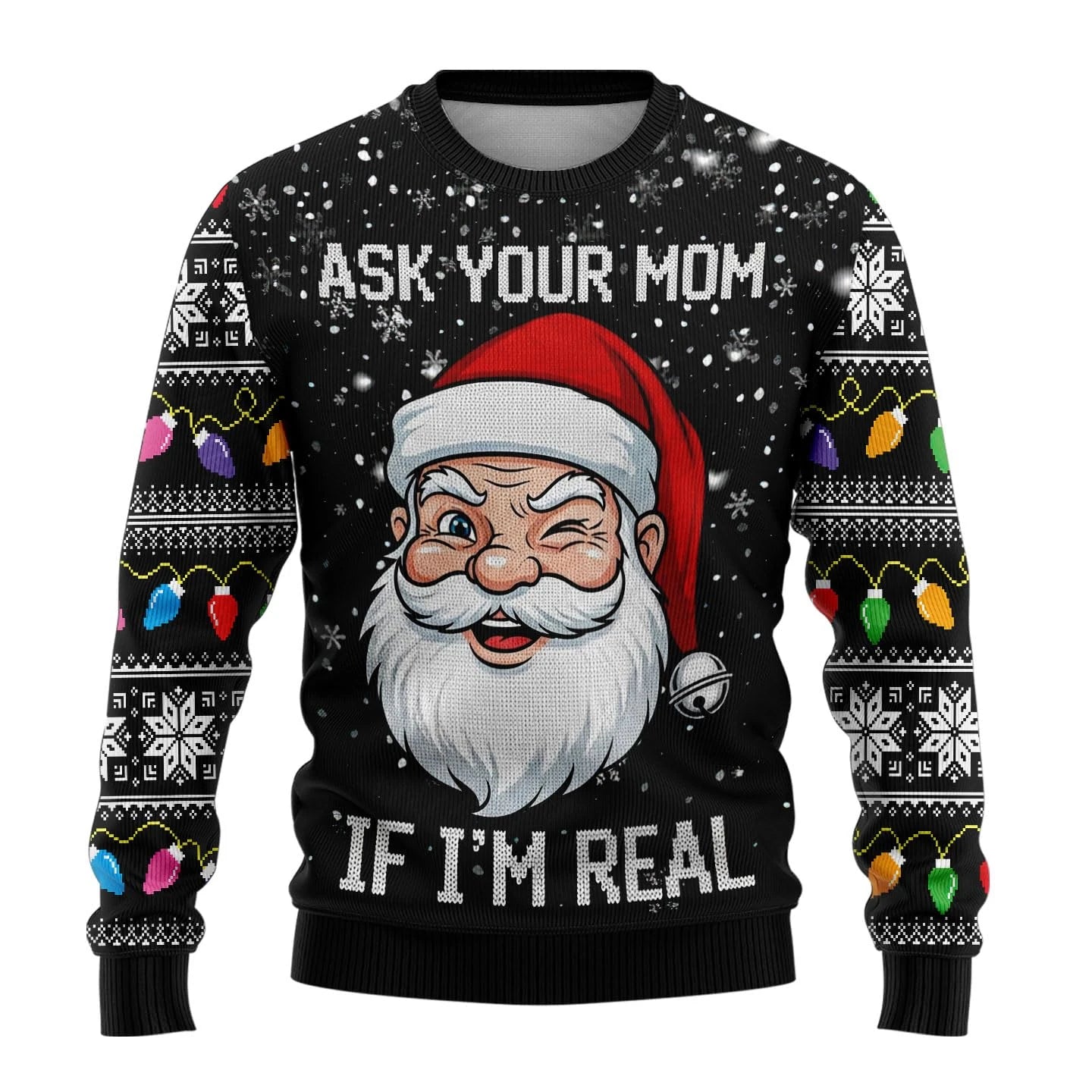 Warme Ugly Xmas Pullover Unisex | Unartiger Weihnachtsmann