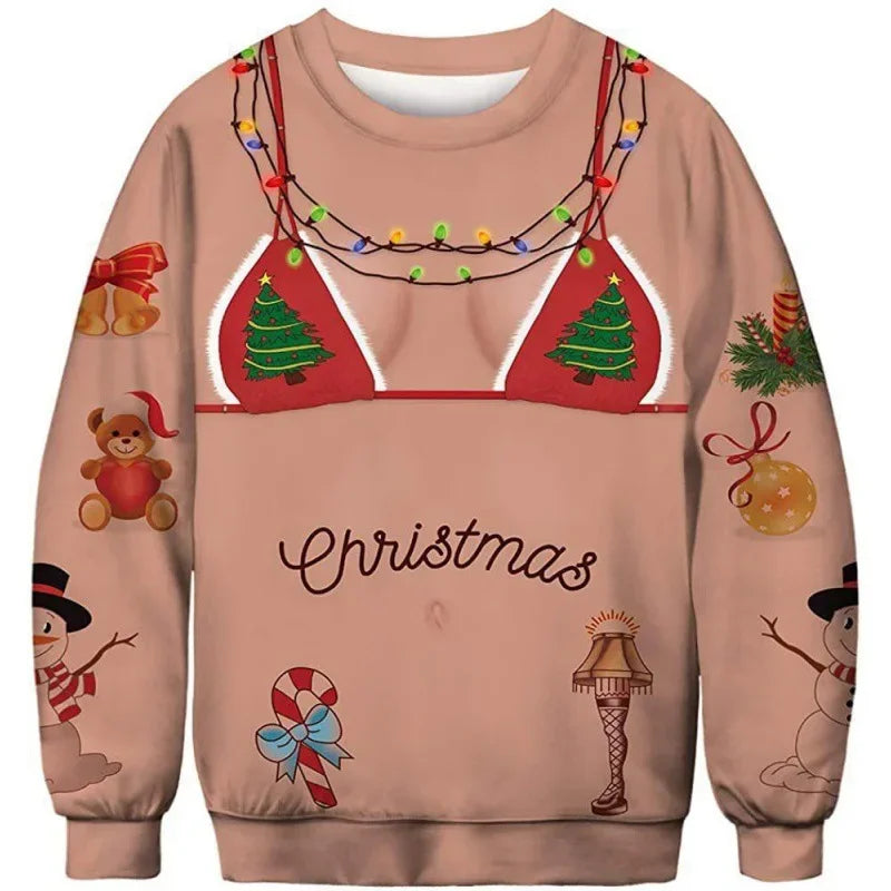 Paar Ugly Xmas Pullover Unisex | Lustig
