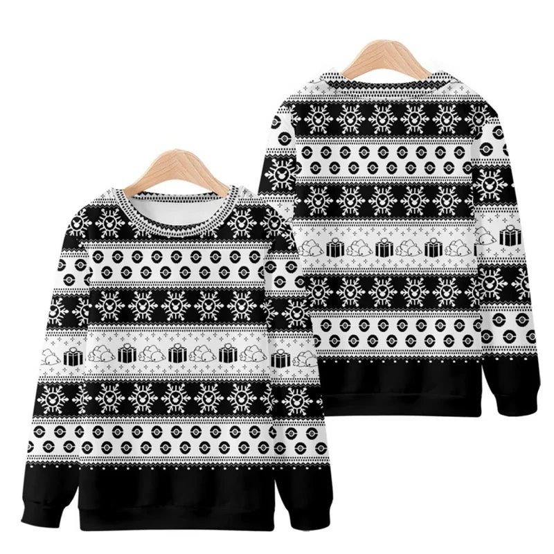 Warme Weihnachtpullover Unisex |  3D Gedruckt