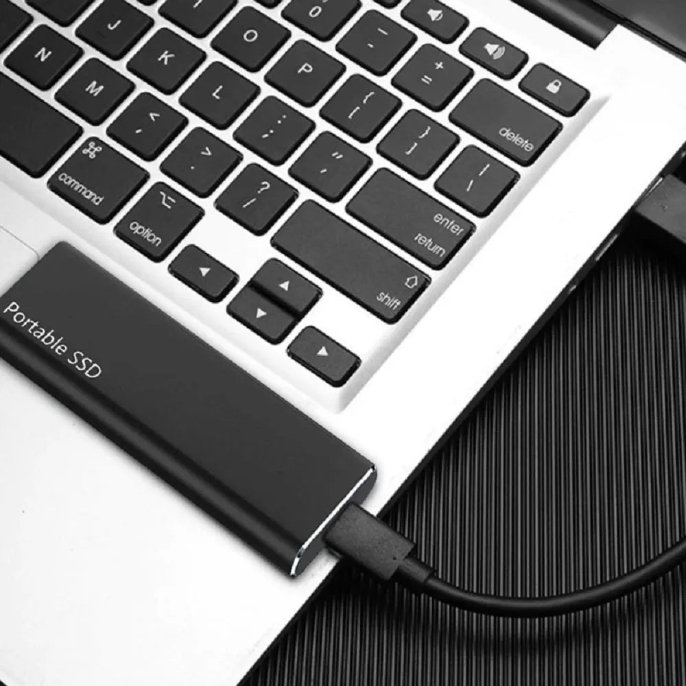 Tragbare Externe 4-TB-Festplatte im Schlanken Design