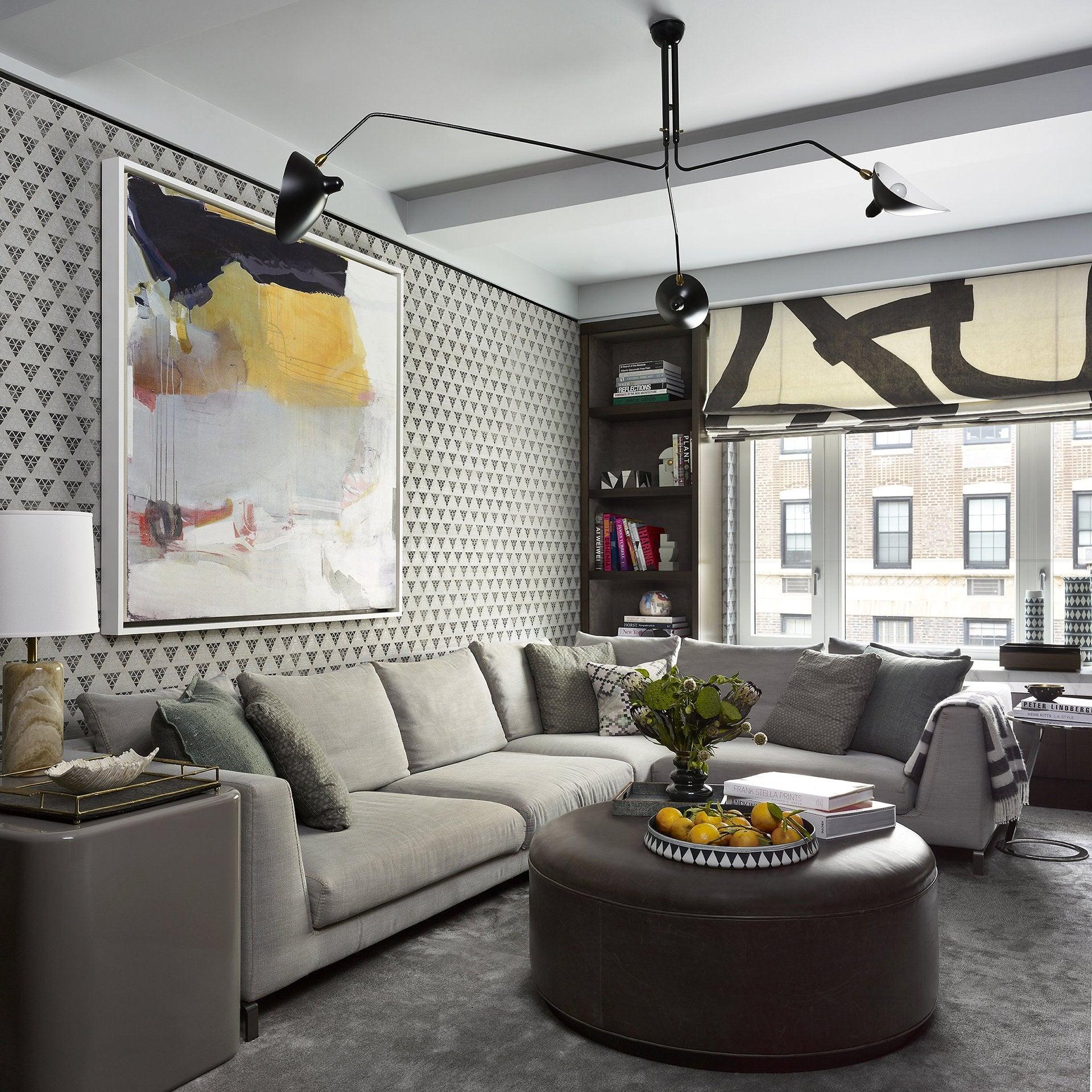 Dreiflammige Retro Deckenleuchte