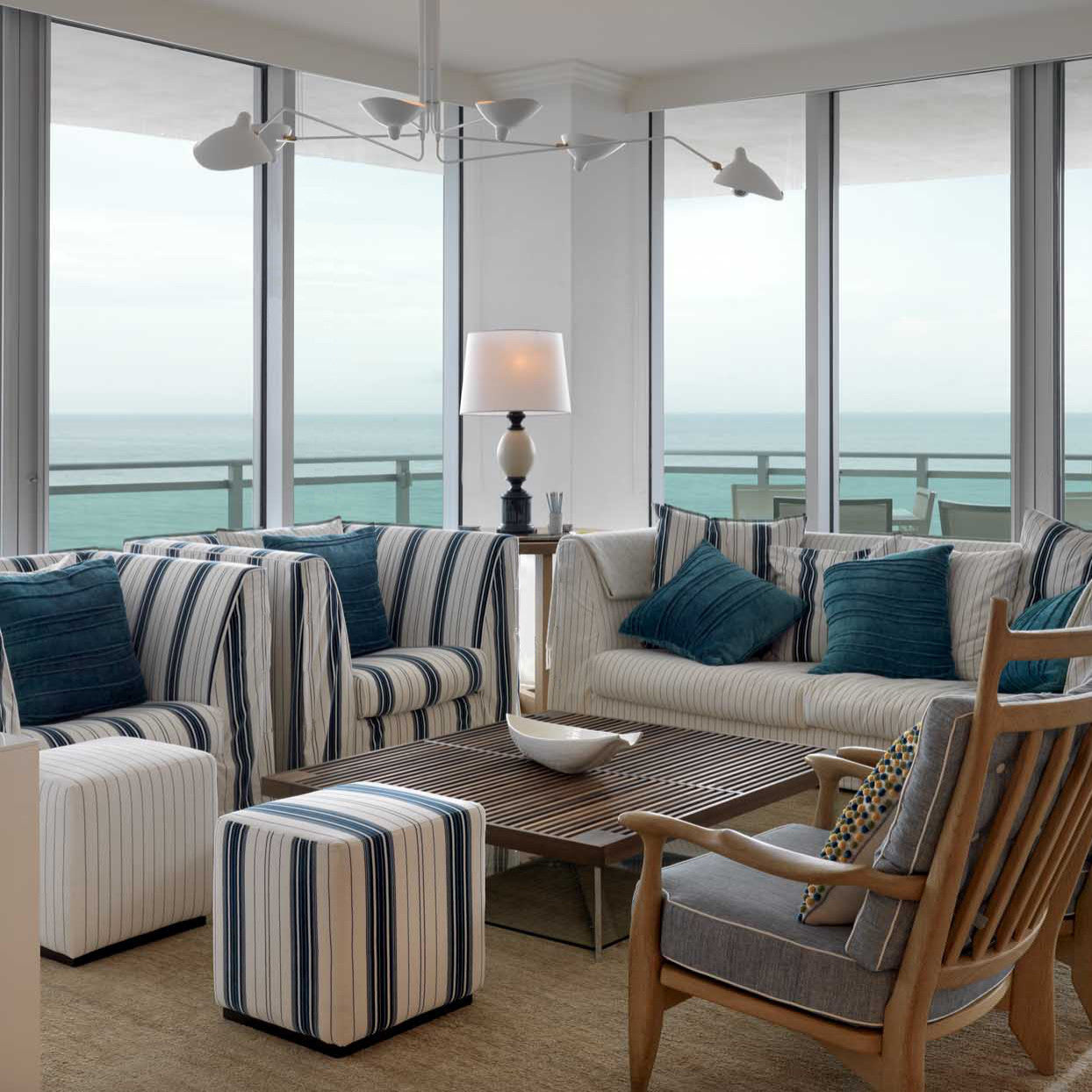 Dreiflammige Retro Deckenleuchte