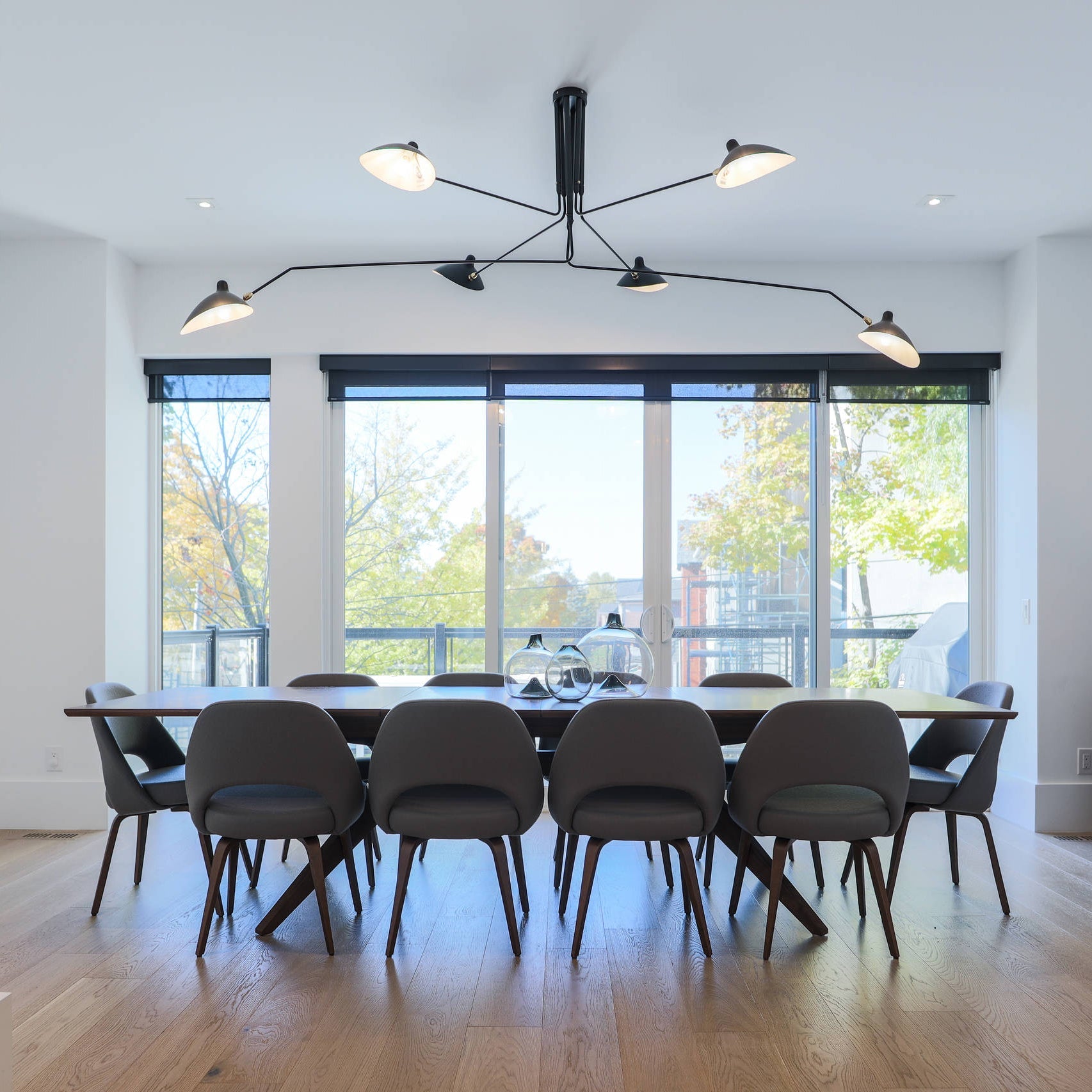 Dreiflammige Retro Deckenleuchte