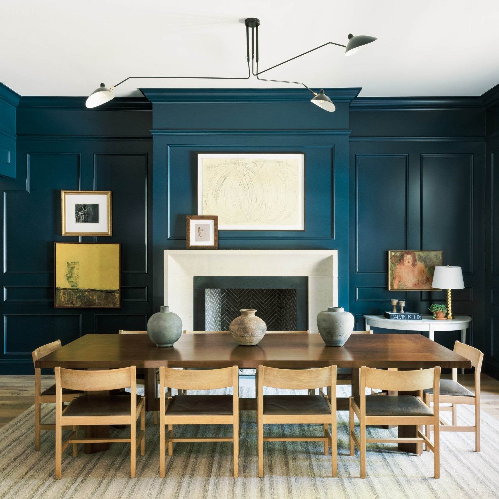 Dreiflammige Retro Deckenleuchte