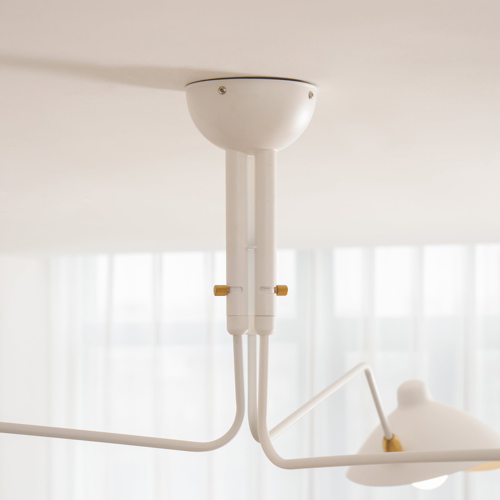 Dreiflammige Retro Deckenleuchte