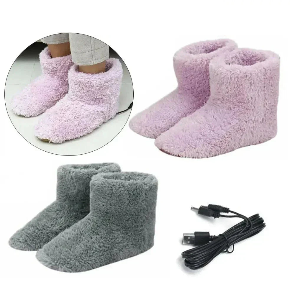 USB-Beheizte Elektrische Fußwärmerstiefel