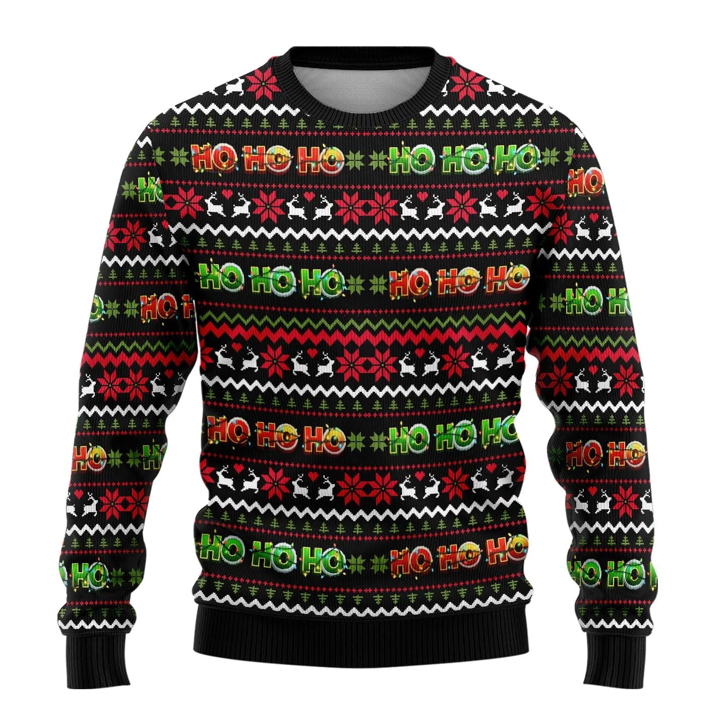 Warme Ugly Xmas Pullover Unisex | Besatzung