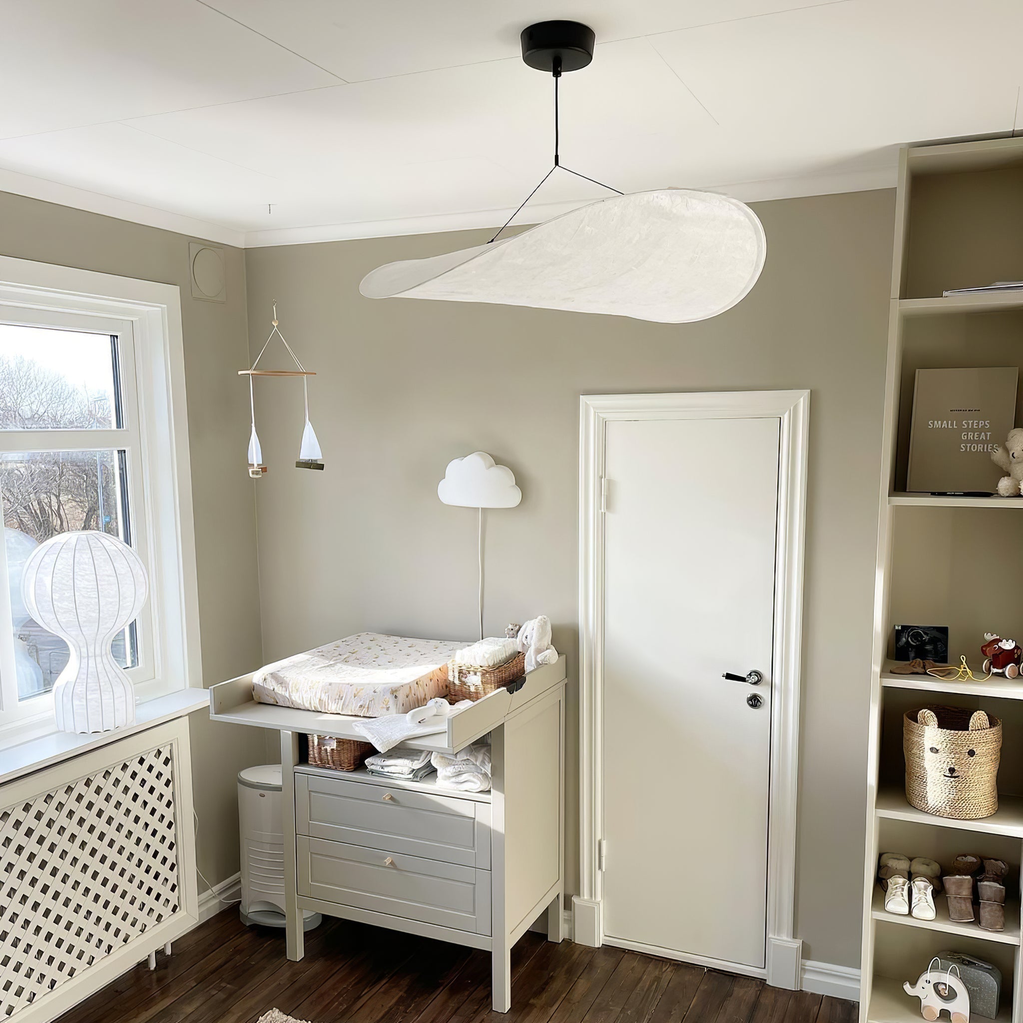 Moderne Nordische Pendelleuchte Im Wolkenform