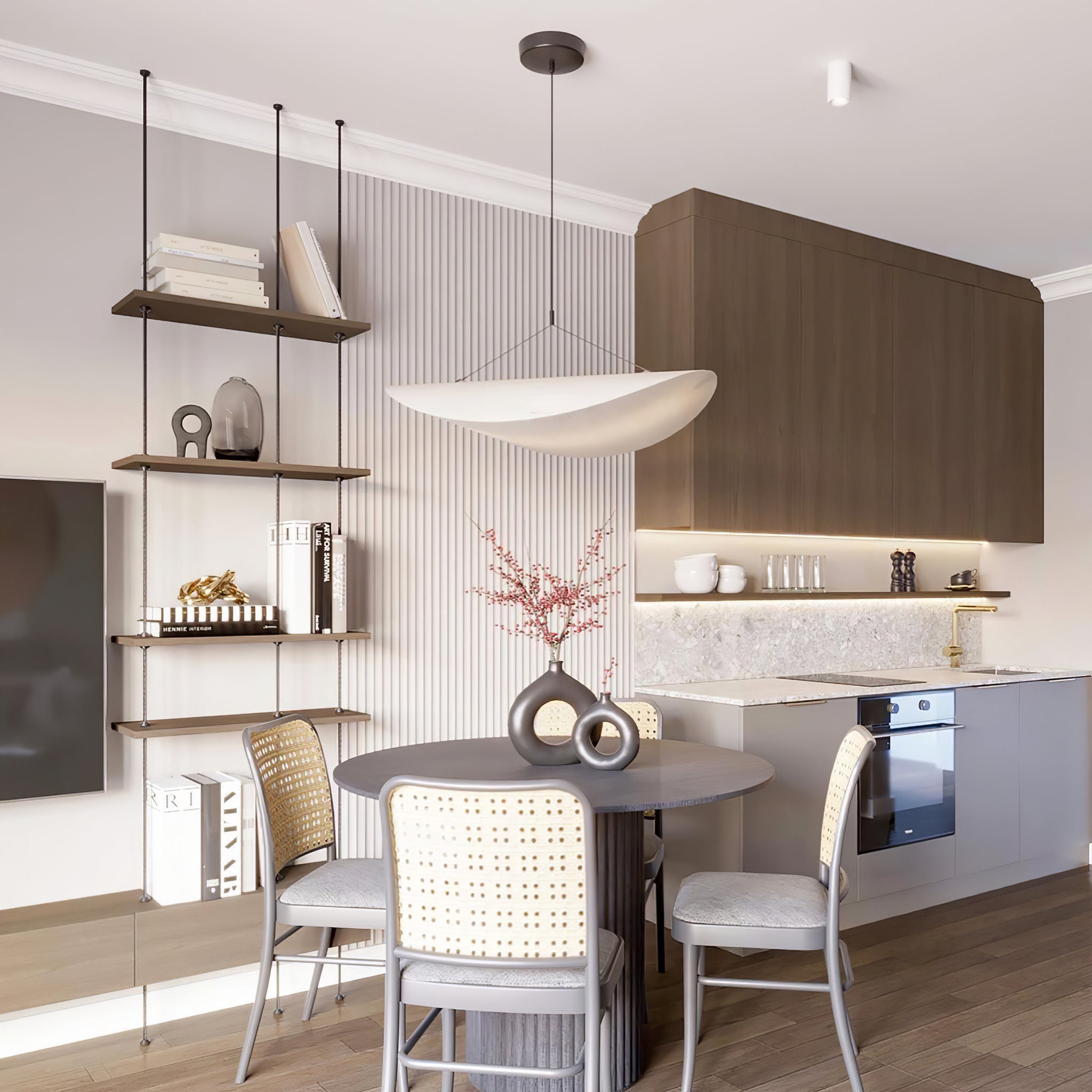 Moderne Nordische Pendelleuchte Im Wolkenform