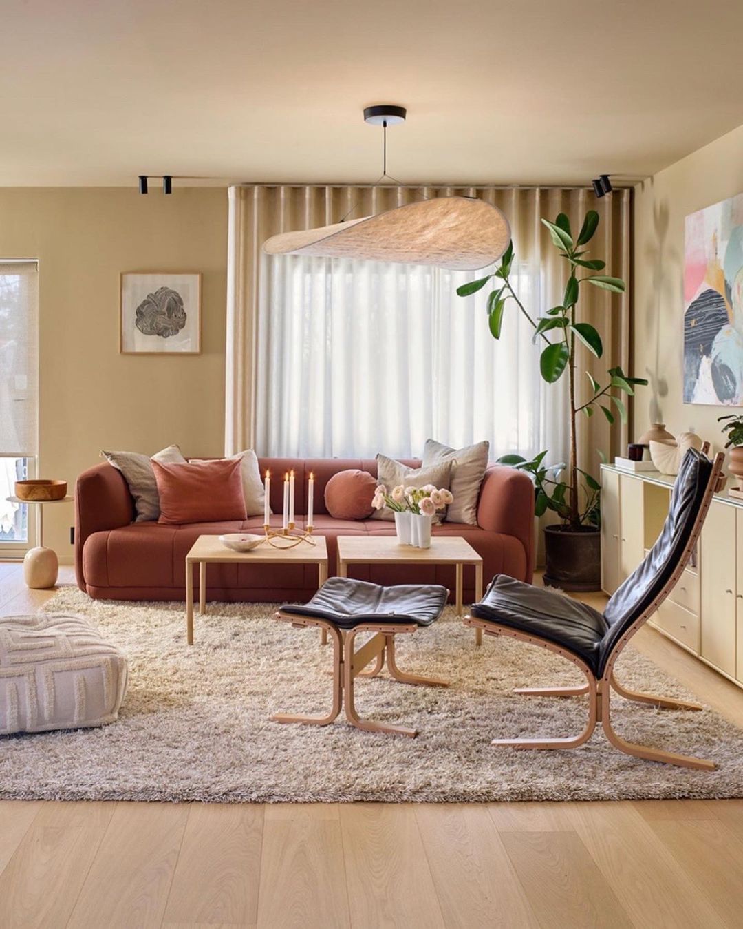 Moderne Nordische Pendelleuchte Im Wolkenform