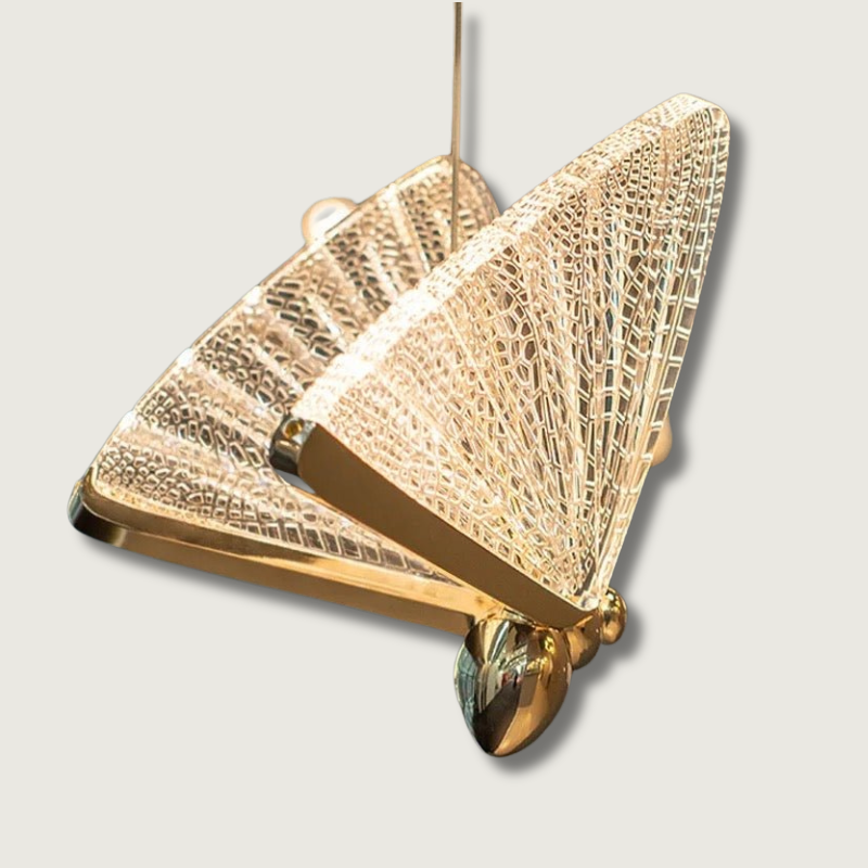 Elegante Schmetterlings-LED-Pendelleuchte
