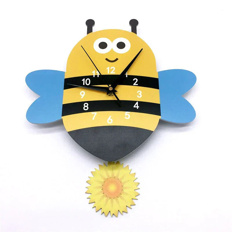 Kinder-Pendel-Wanduhr