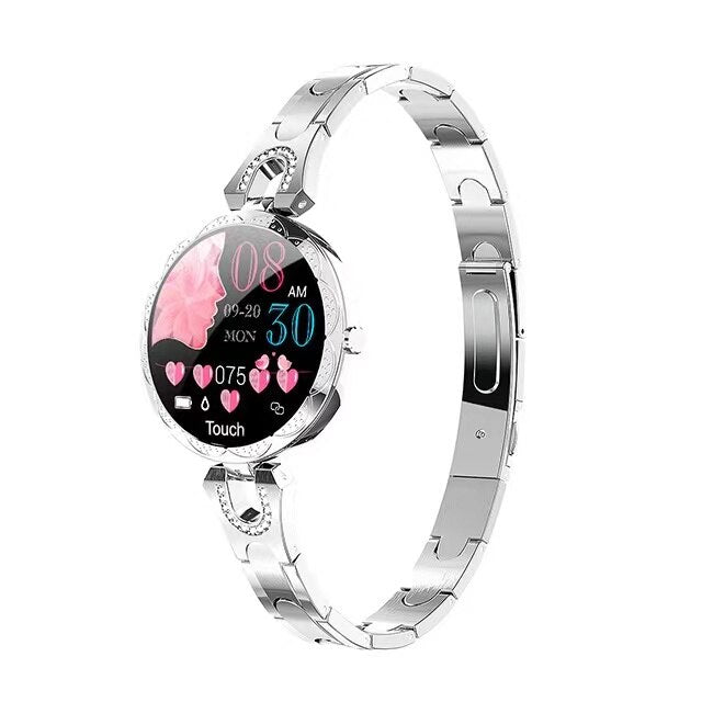 Stylische Damen-Smartwatch mit Gesundheitstracking