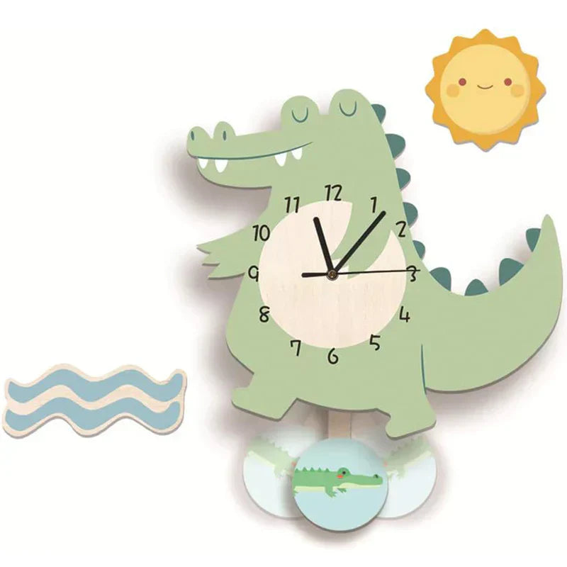 Kinder-Pendel-Wanduhr