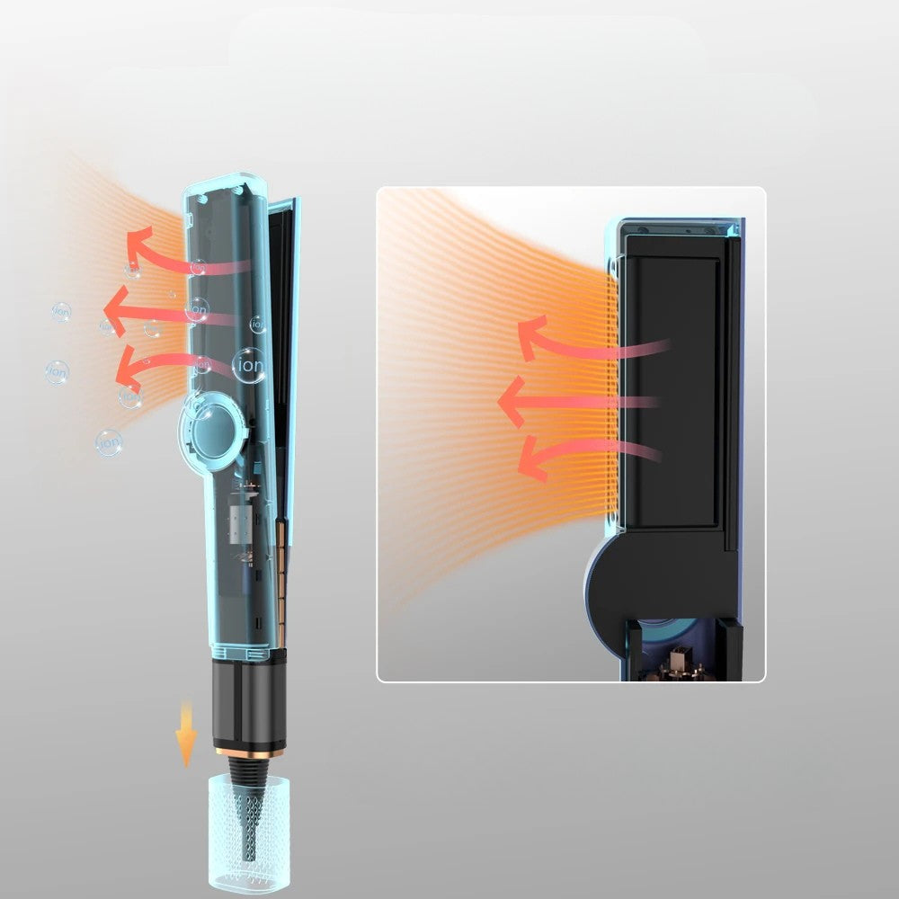 Anpassbarer Haarglätter und Haartrockner