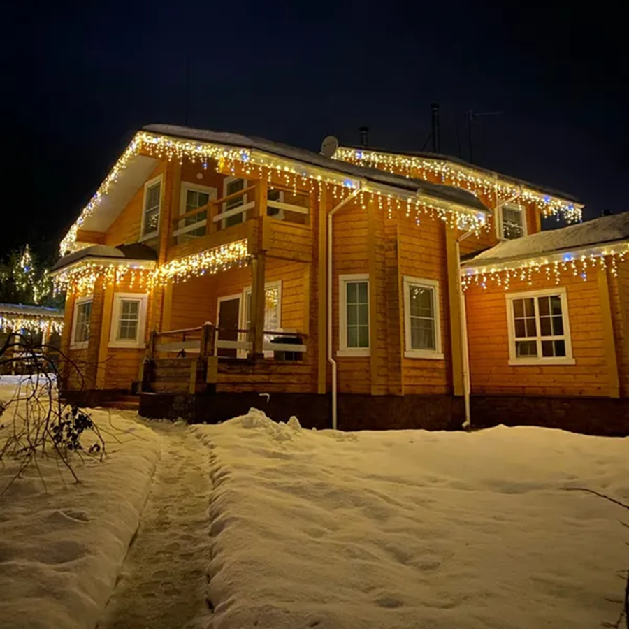 LED-Weihnachtslichterketten für den Außenbereich