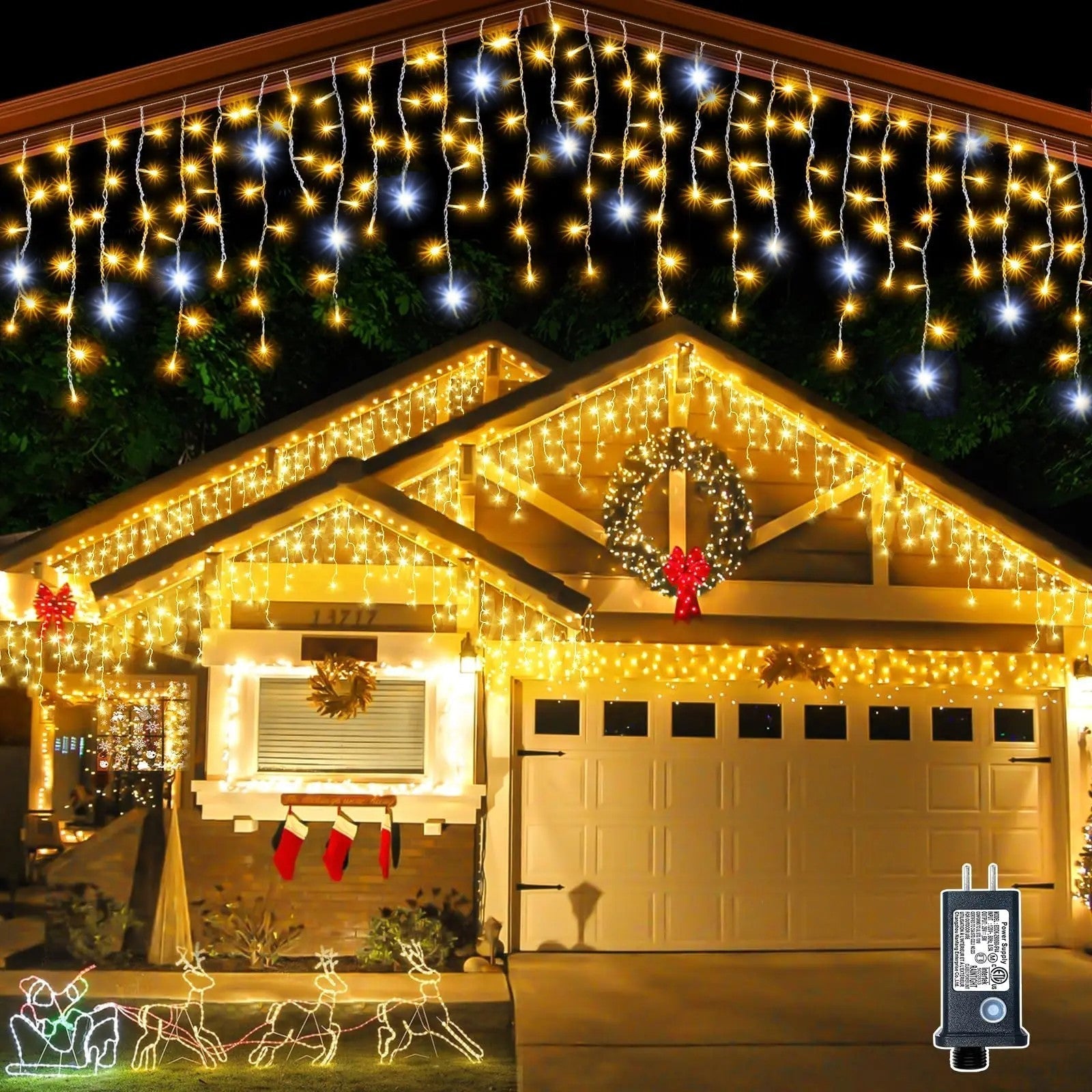 LED-Weihnachtslichterketten für den Außenbereich