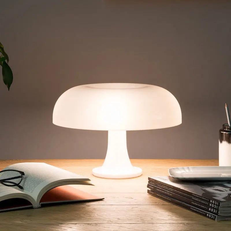 Minimalistische LED-Pilzlampe