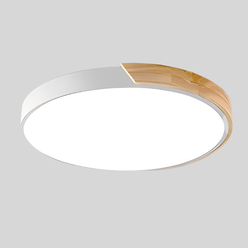Variant image for Kreisförmige LED-Deckenleuchte im Skandinavischen Design für Wohnzimmer und Schlafzimmer-21