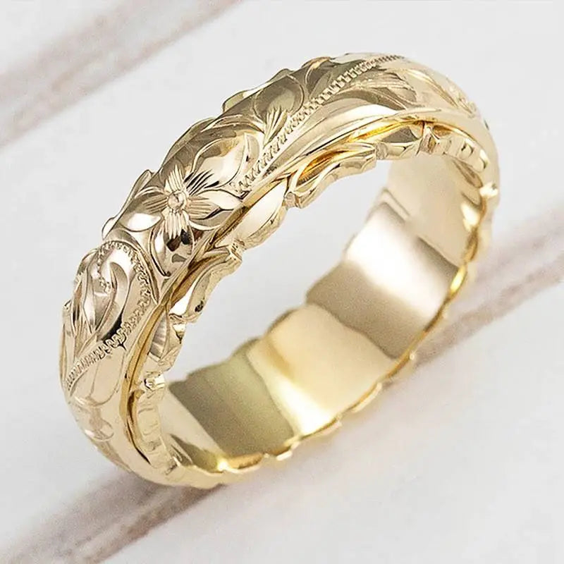 Eleganter Blumenring für Damen