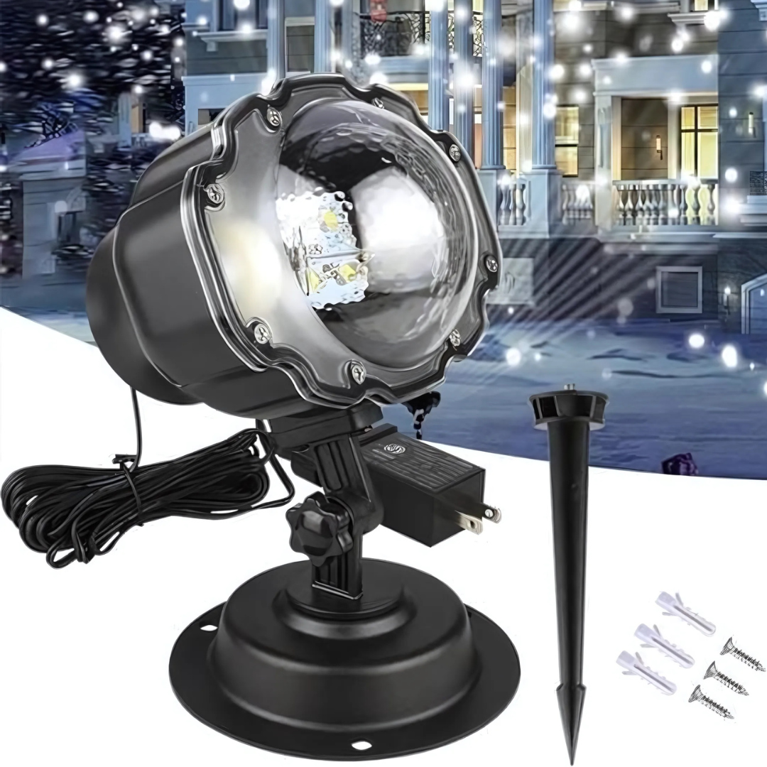 Weihnachts-LED-Schneefall-Projektorlicht
