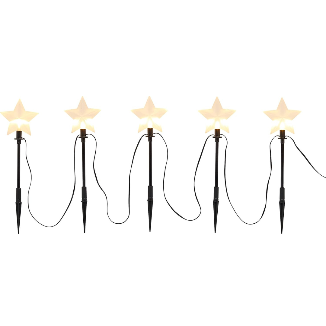 Weihnachtsdekorationen LED-Stern-Wegelichter