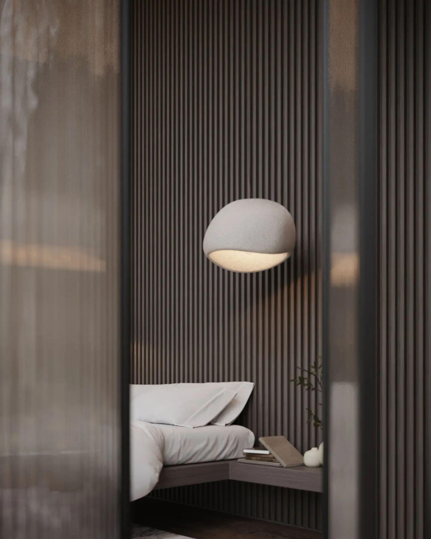 Pendelleuchte im Japanischen Stil Wolkenförmig