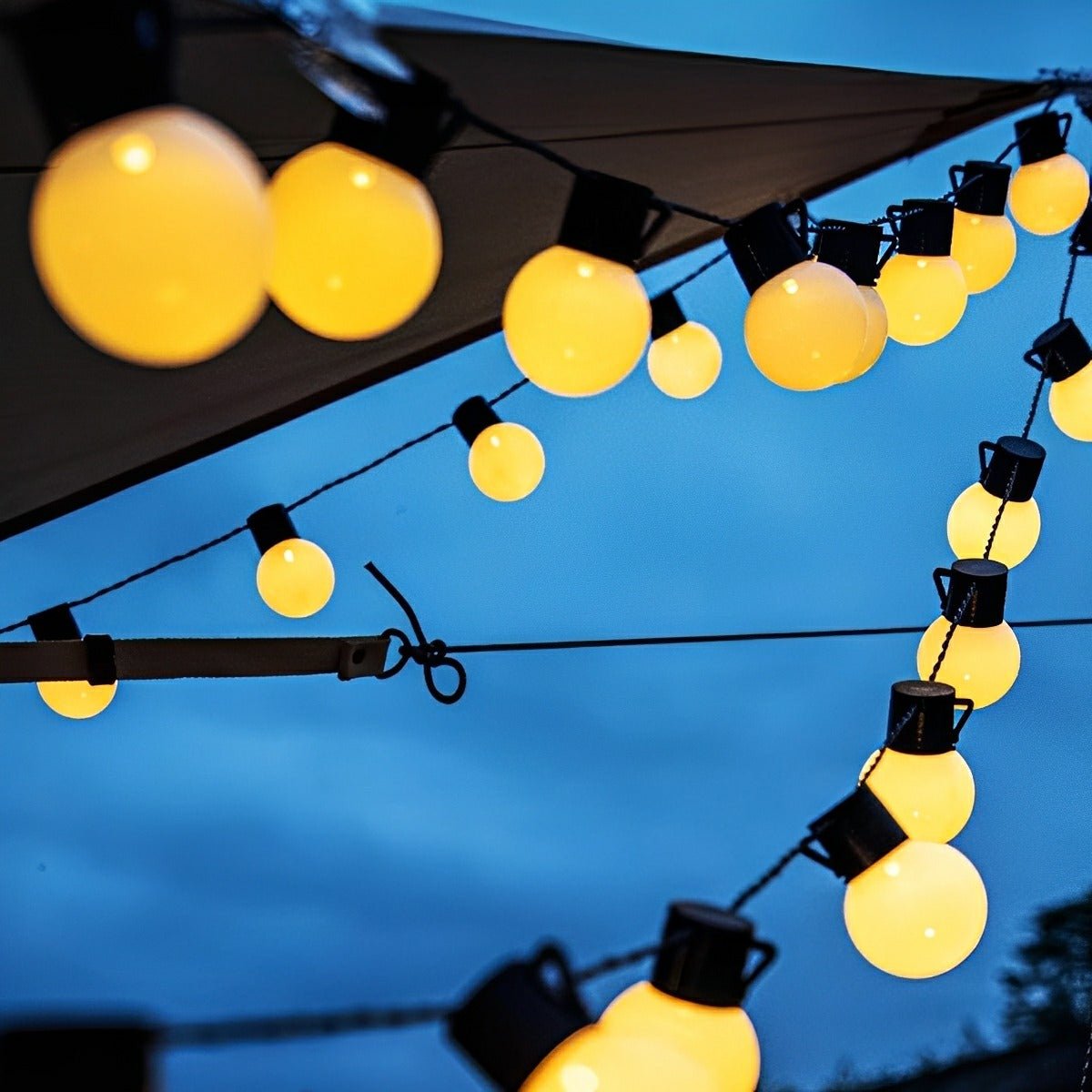 Weihnachts Solar LED-Kugellichterkette für den Außenbereich