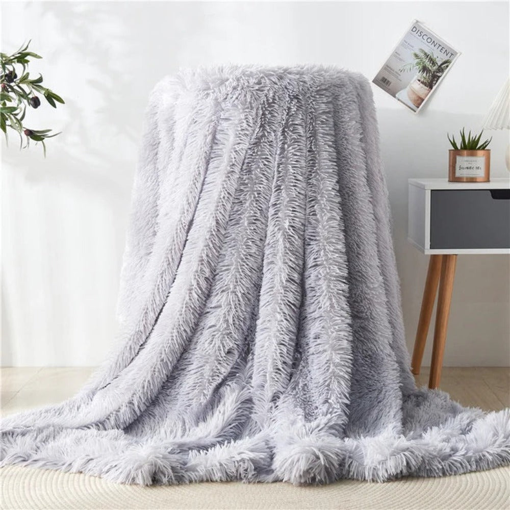 Weiche Überwurfdecke für Sofa und Bett