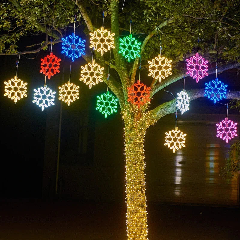 Hängende LED-Weihnachtsbeleuchtung für Draußen