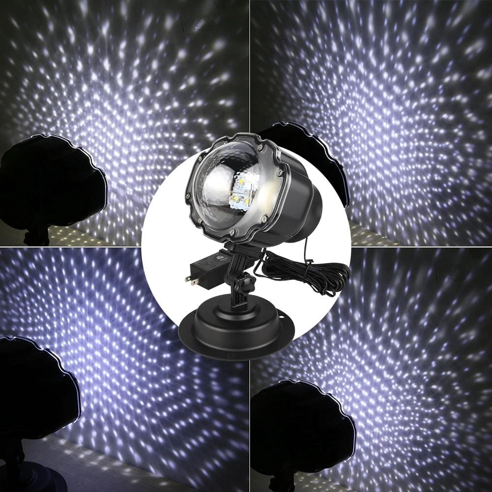 Weihnachts-LED-Schneefall-Projektorlicht