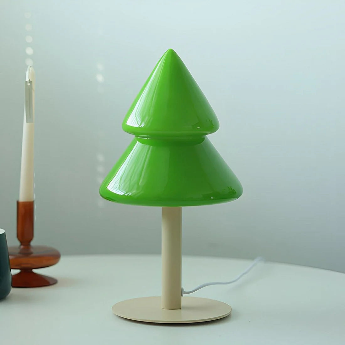 Moderne Weihnachts baum-LED-Tischlampe