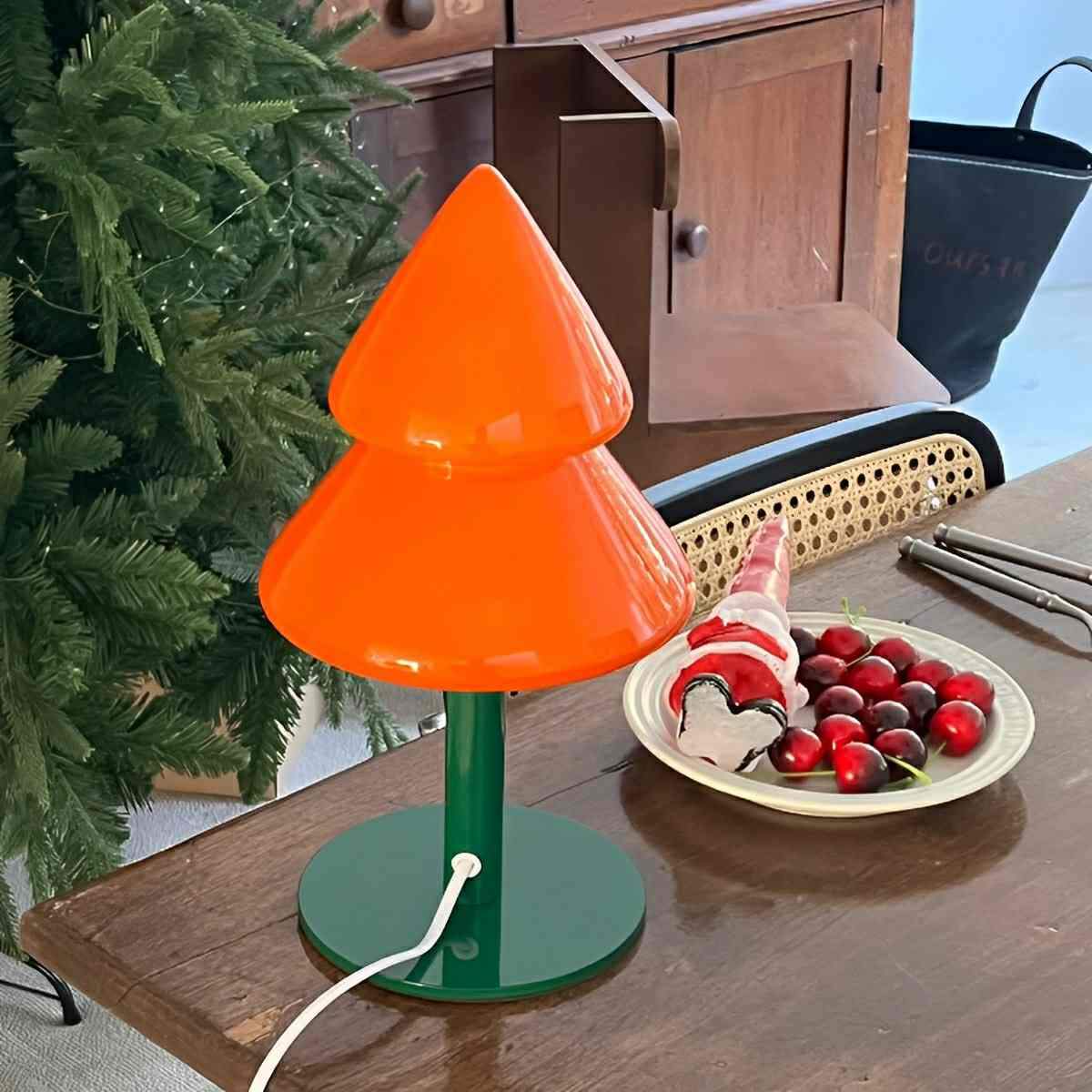 Moderne Weihnachts baum-LED-Tischlampe