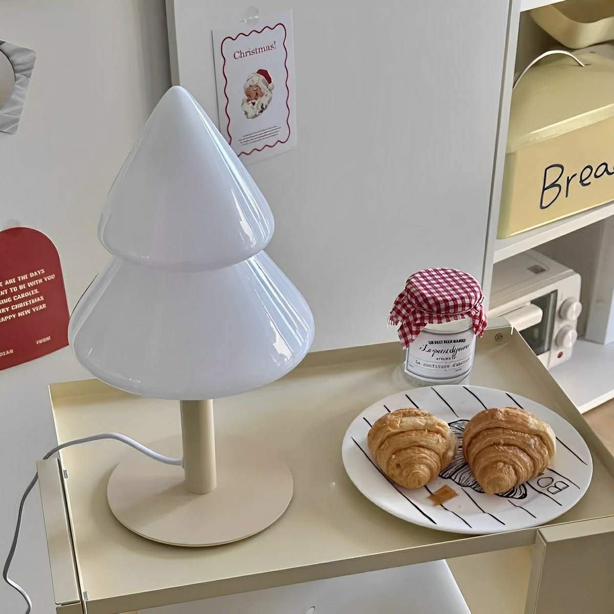 Moderne Weihnachts baum-LED-Tischlampe