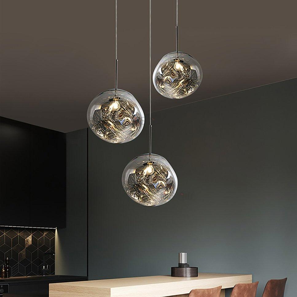 Luxuriöse Pendelleuchte mit Abstraktem Design