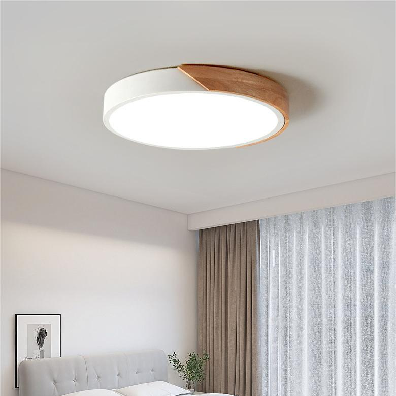Kreisförmige Led-deckenleuchte Im Skandinavischen Design