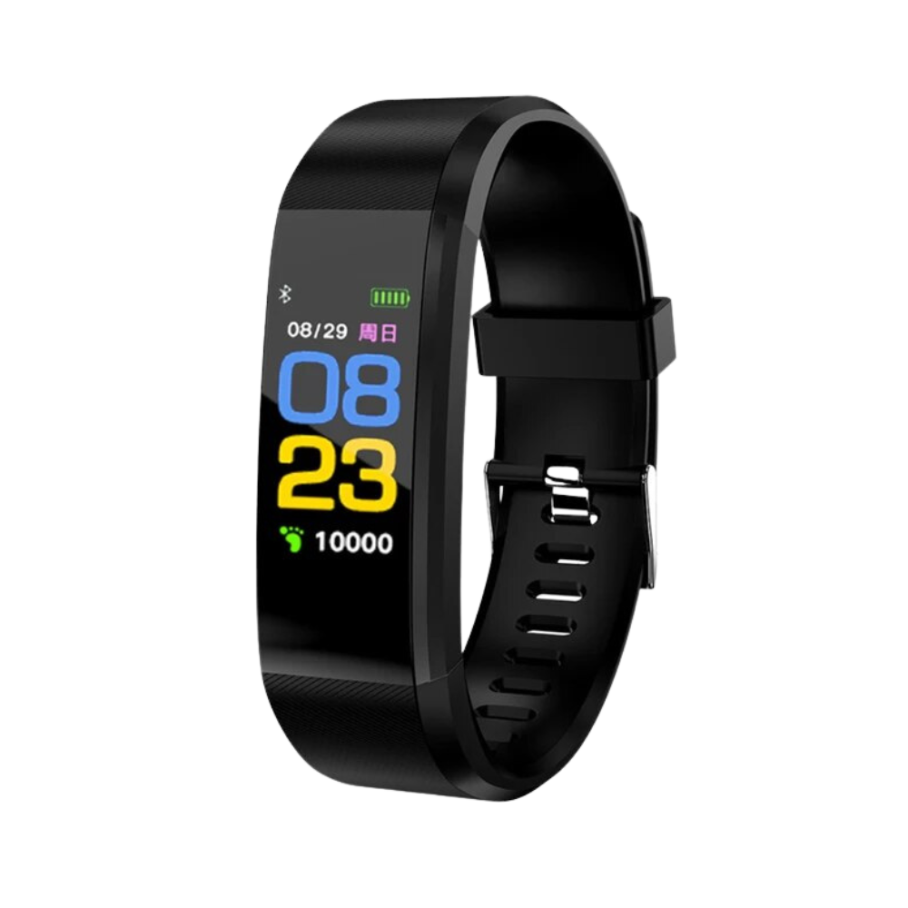 Sport-Smartwatch mit Schrittzähler und Bluetooth-Konnektivität