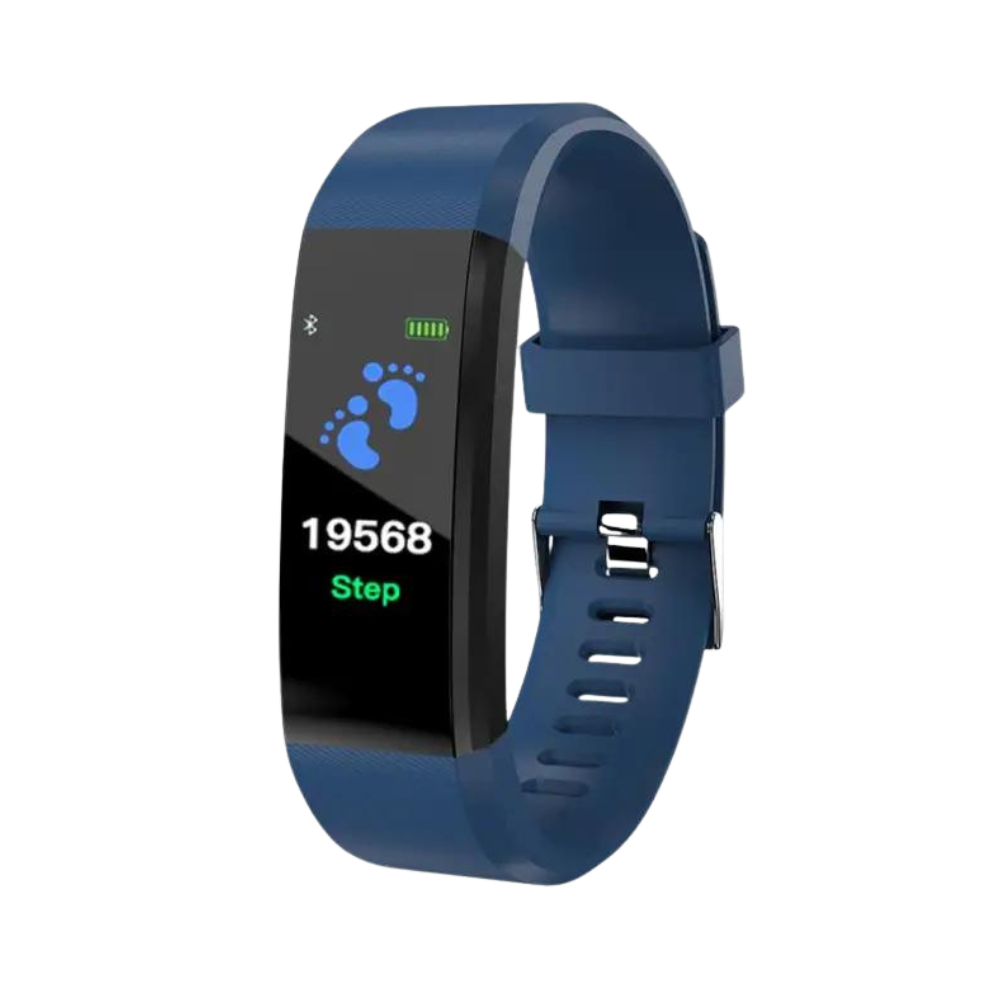 Sport-Smartwatch mit Schrittzähler und Bluetooth-Konnektivität