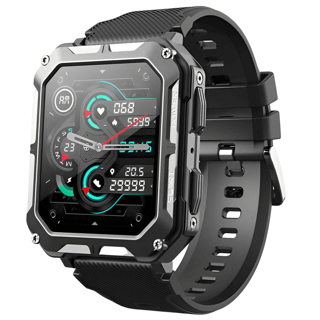 Militär-Smartwatch für Herren