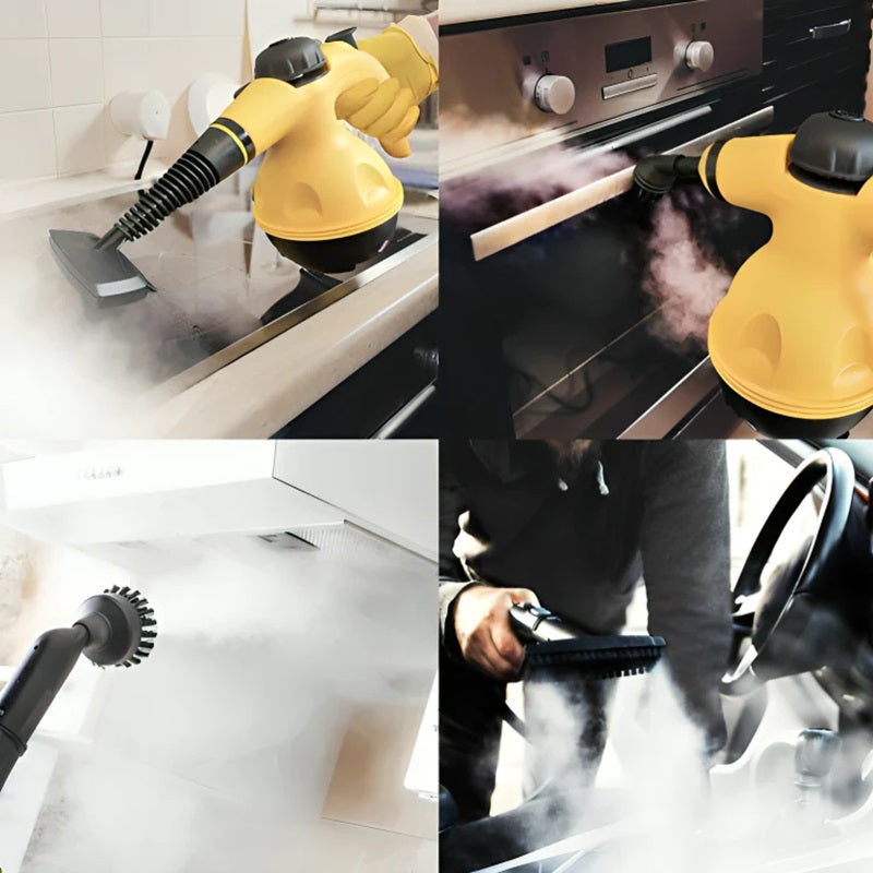 Handdampfreiniger mit Mehreren Aufsätzen