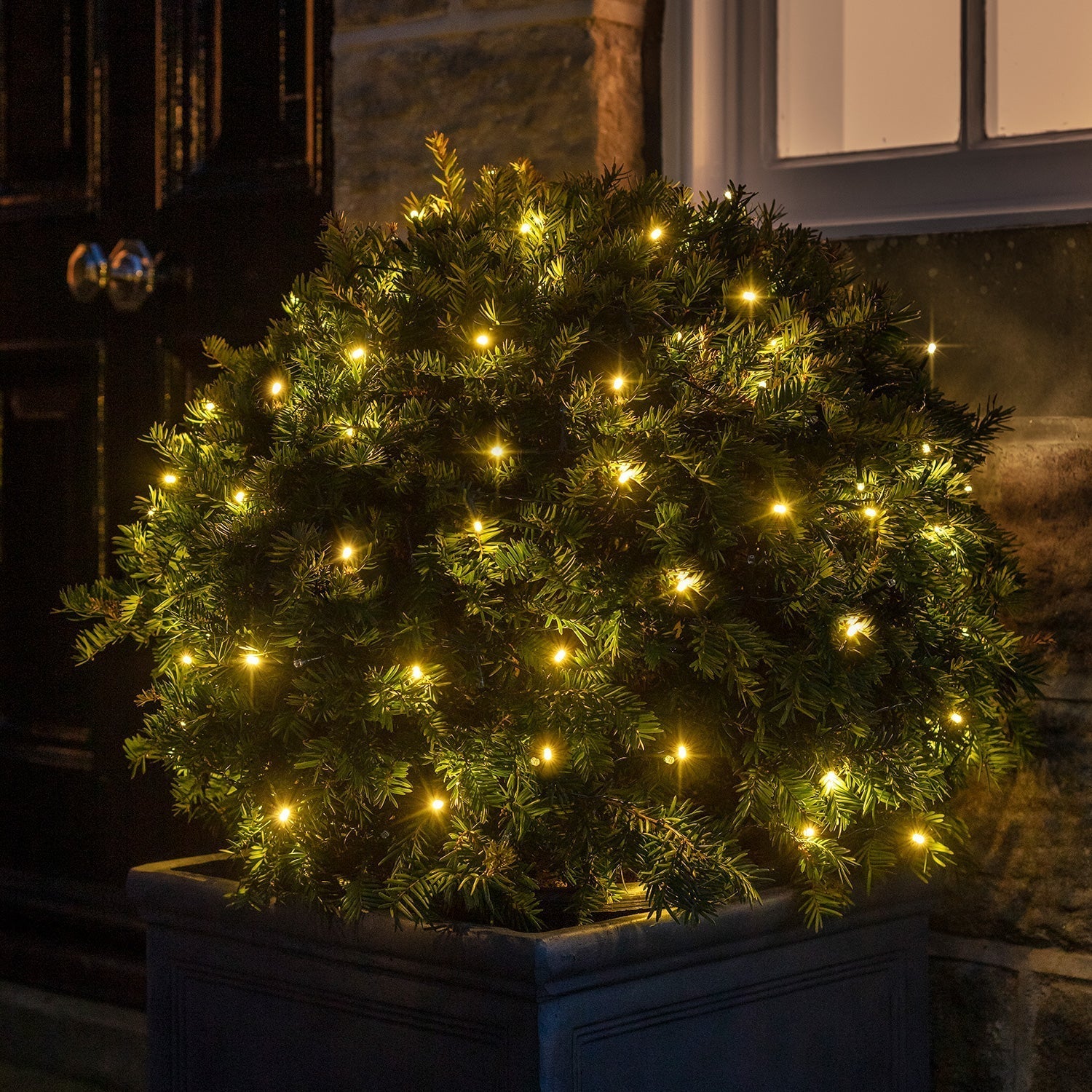 Weihnachtslichterketten für den Außenbereich für Bäume und Dekorationen