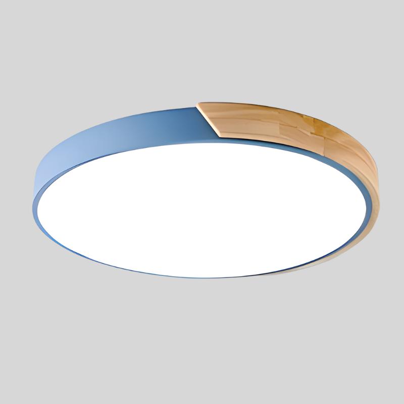 Variant image for Kreisförmige LED-Deckenleuchte im Skandinavischen Design für Wohnzimmer und Schlafzimmer-9
